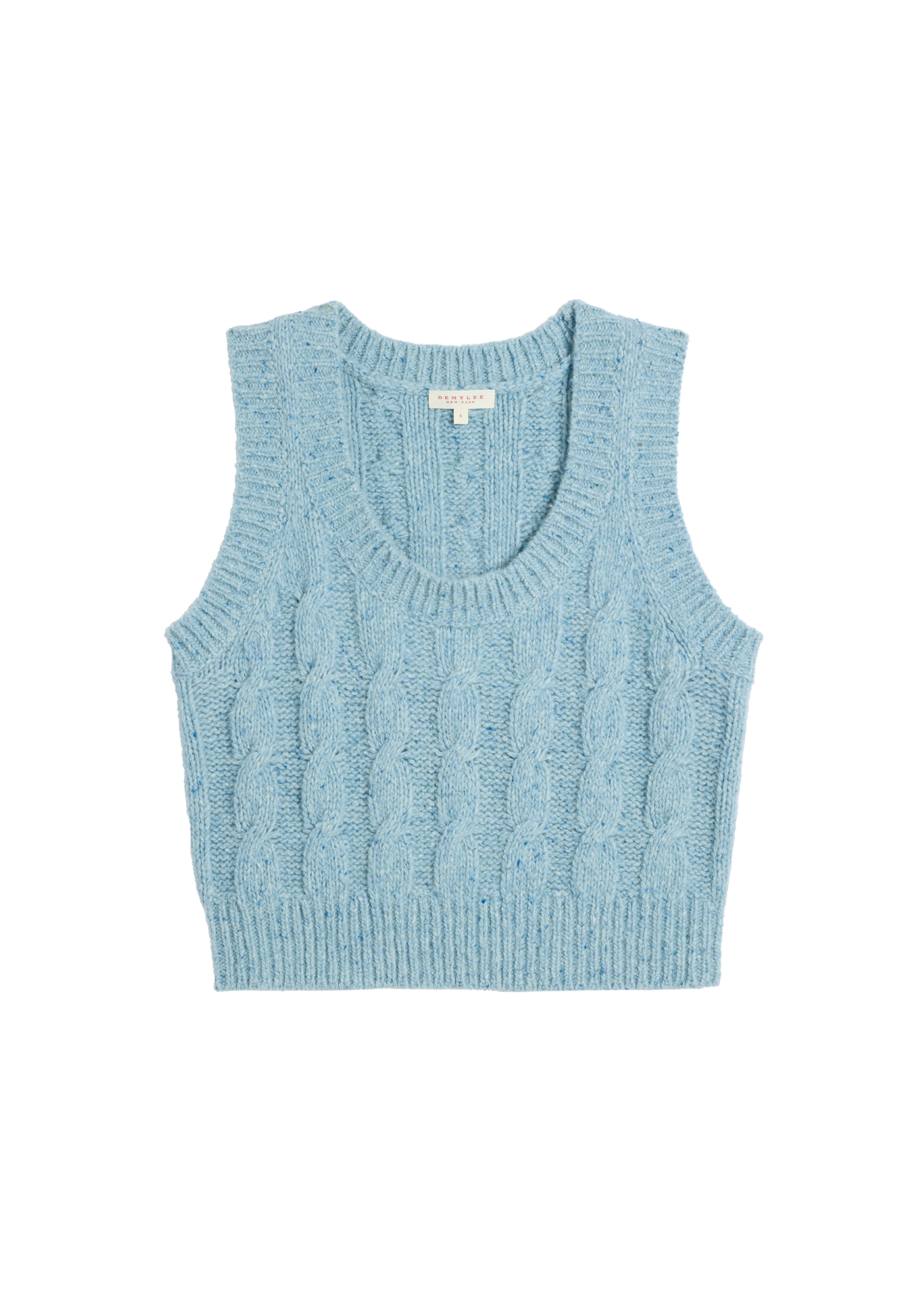 Hillary Speckled Wool Vest